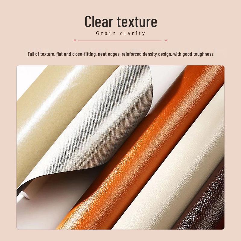 Self-Adhesive Lychee Pattern Leather Repair Patch for Sofa and Car Interior