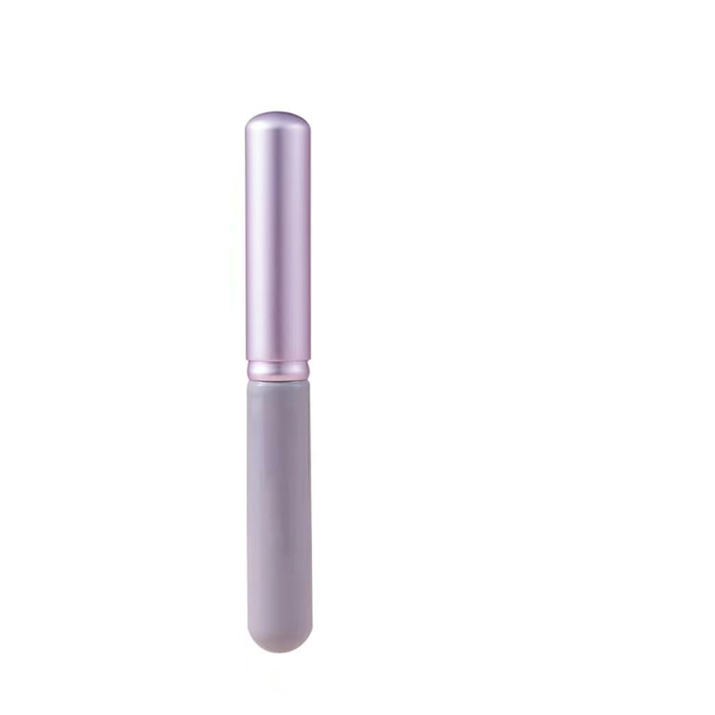 Small Size Lip Brush with Cover Portable Lips Beauty Makeup Brush with Cover Round Head Lipstick Brush Recomended