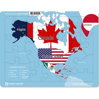 Puzzle Gallery World Map Line Puzzle Wood North American North American Map Puzzle, 1, 27 Peace, Korea Best Toddler Puzzle