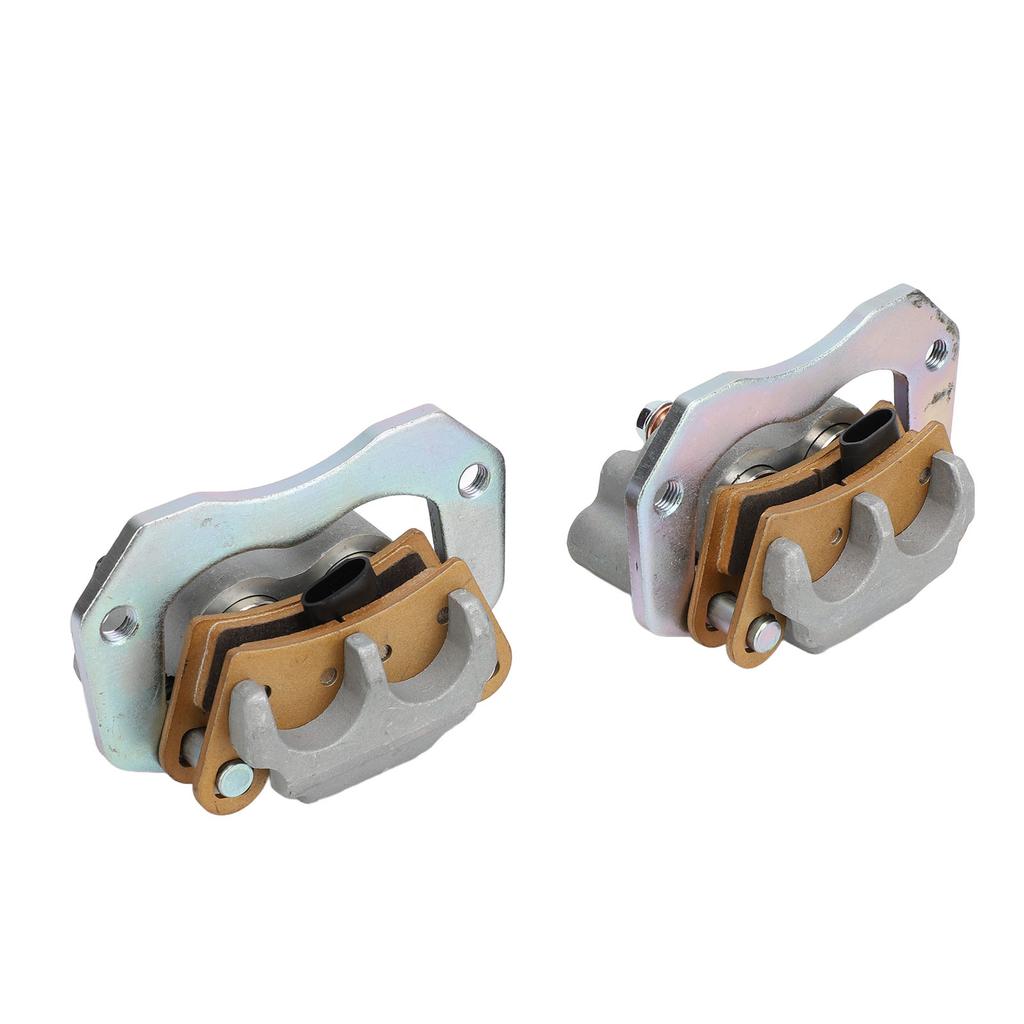 Pair of Rear Brake Calipers with Brake Pads Left Right Stable Performance Replacement for Polaris RZR 900 900S 2015 To