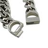 Dior Kihei Sterling Silver CD Icon Chain Link Necklace Silver Sterling Silver Used