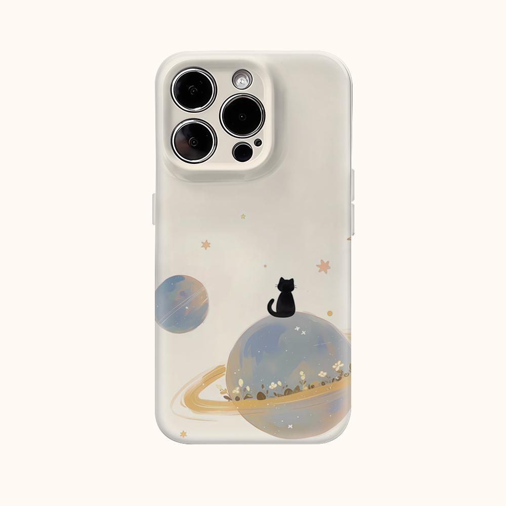 Cosmic Black CatFor Magnetic Phone Case for IPhone 17 16 15 14 13 Pro Max Plus Single Double-layer Tough Case