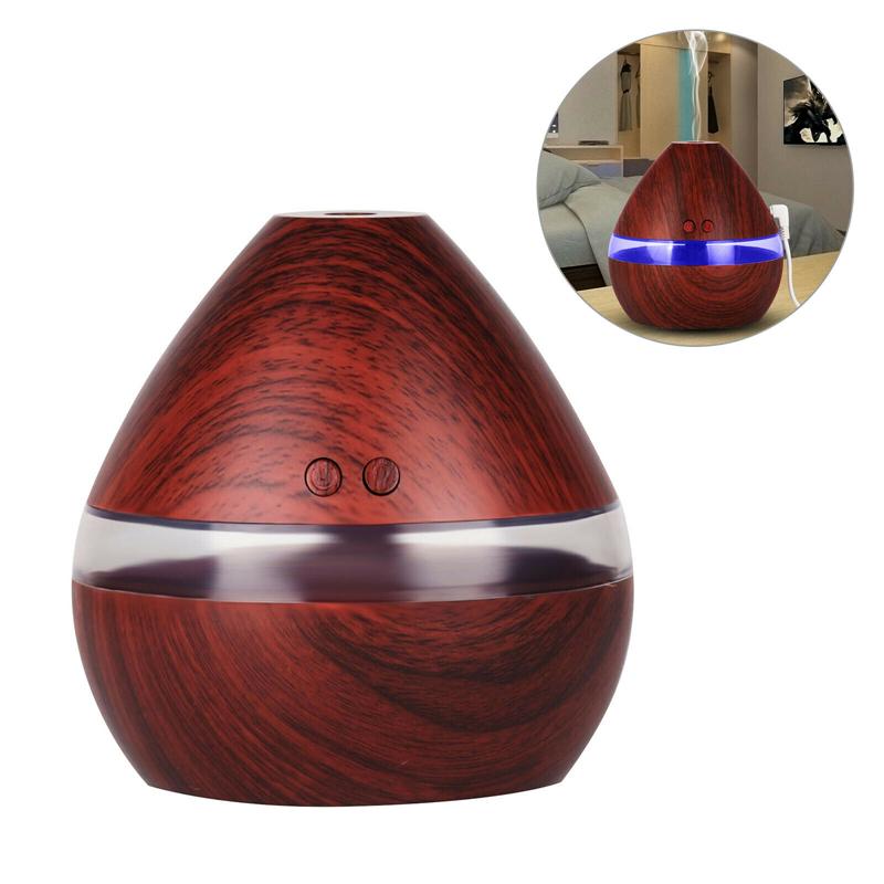 300ML LED Zdalny ultradźwiękowy nawilżacz powietrza Aroma Dyfuzor