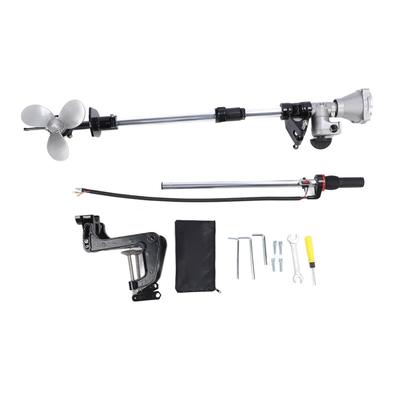 Elektrikli Dıştan Takma Trolling Motor Güçlü 70mm Merkez Hatveli Balıkçı Teknesi Motoru İtiş Trolling