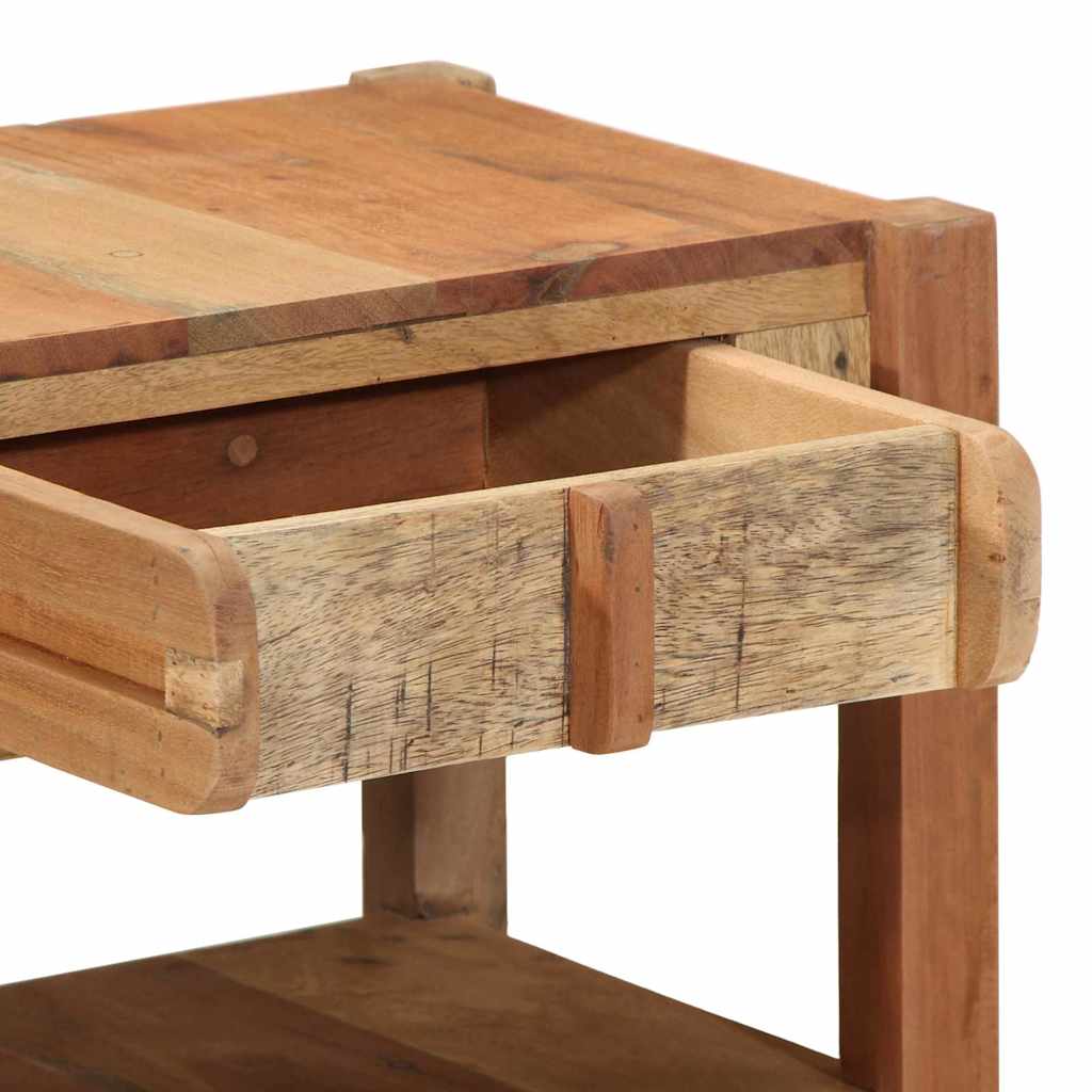 TV Stand in Brown 83 x 33 x 46 cm Solid Upcycled Wood