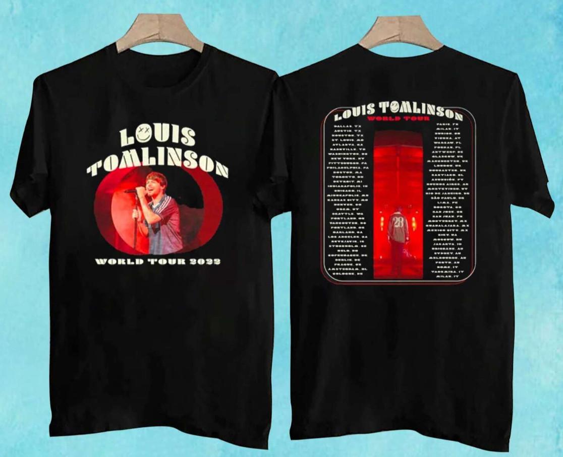 Louis Tomlinson World Tour Concert 2022 T-shirt size S-5XL XXL