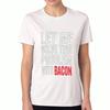 Bacon Problem Solving Wounisex's T Shirt, Premium Cotton Graphic Tee, Durable And Long Lasting, Let Me Solve This Problem With Bacon Casual Fashion Co