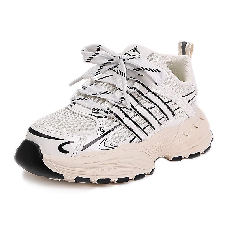

Girls sports shoes net shoes 2025 new children s shoes dad breathable children s shoes boys running shoes foreign style 31 yards inner length about 19.3CM