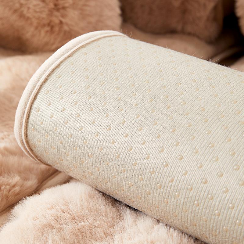Rabbit Plush Sofa Cover All-Inclusive Universal Sofa Cushion Winter Sofa Cushion Non-Slip Sofa Cover Sofa Cover