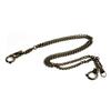 Pocket Watch Chain Double Albert Chain Classic T-Bar Watch Chain Link for Men