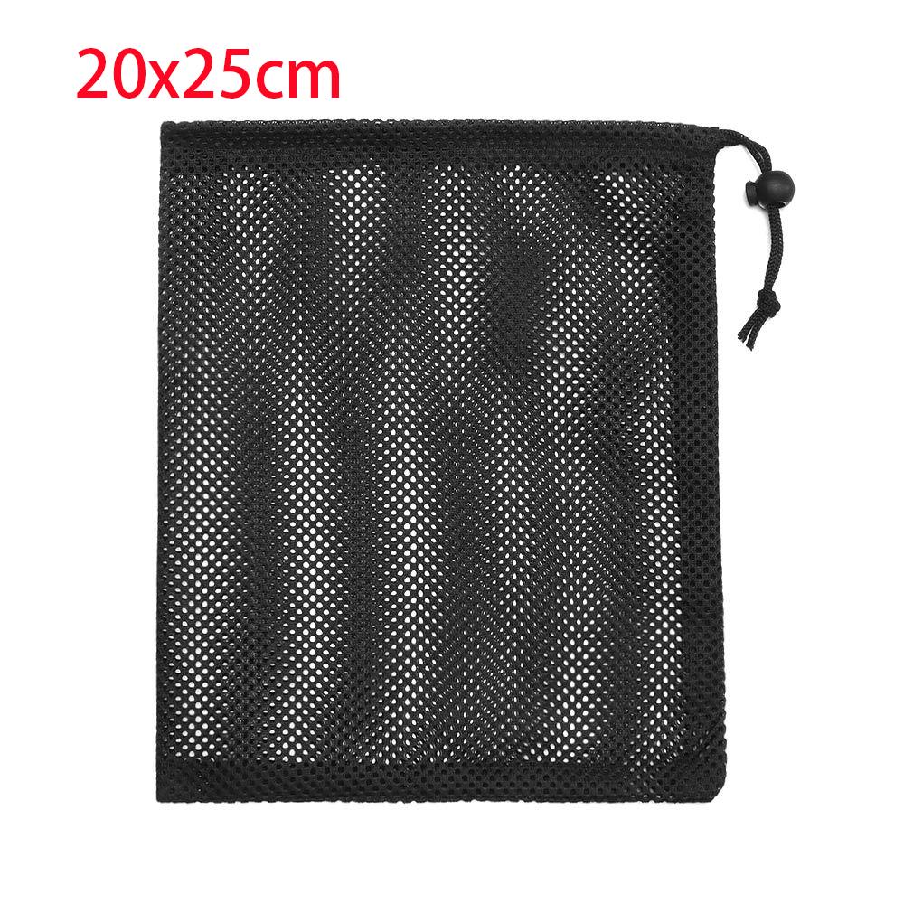 Durable Nylon Mesh Drawstring Bag Multi Purpose Outdoor Travel Stuff Sack Storage Bag Camping Bottle Pot Pan Carrier Pouch