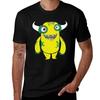 Cute Happy Monster TShirt Sporty Casual Quick Dry TShirt