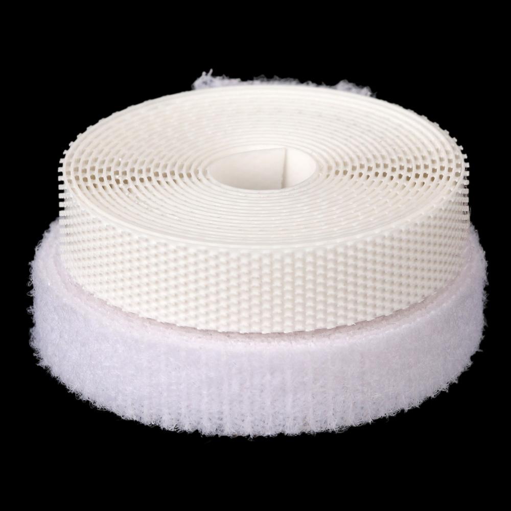 Thin 6/8/20mm Width Black/White Paste Strap  Sewing Stickers Magic Tapes Sticker Clothes Fastener Tape