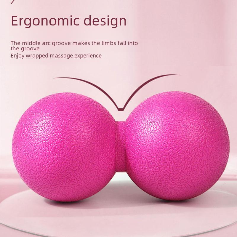 Portable Peanut Massage & Yoga Ball for Fascial Release and Rehabilitation