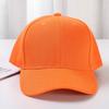 New women's baseball cap fashionable and simple pure cotton color neutral couple duckbill caps truck driver dad hat