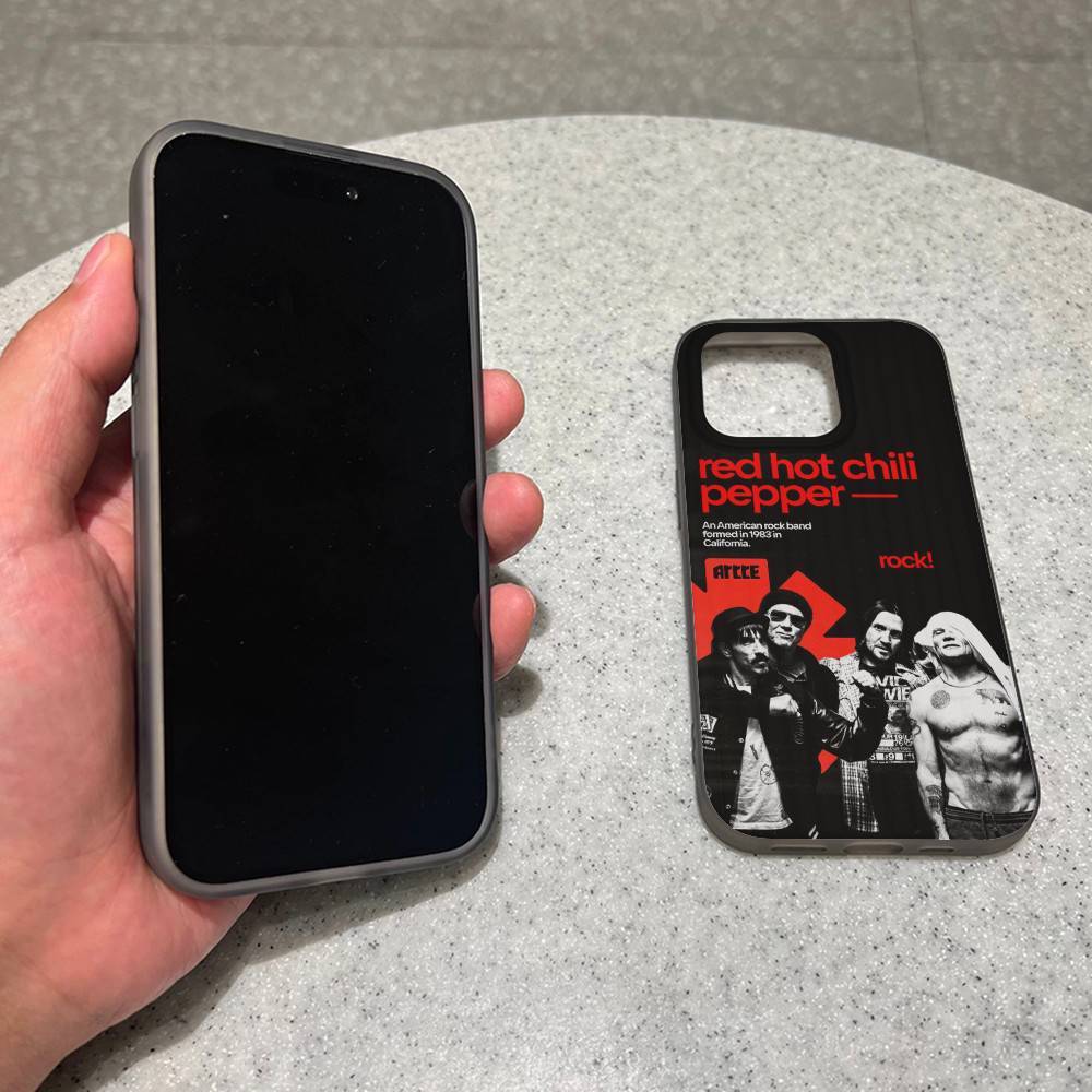 Red Hot Chili P-Peppers Band For IPhone 17 16 15 14 Plus 13 12 11 Pro Max With Shockproof Protective Phone Cover