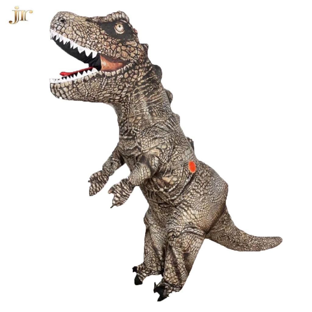 Velociraptor Inflatable Costume - Halloween T-Rex Cosplay & Creative Performance Outfit