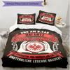 3pcs Duvet Cover Set (1*Duvet Cover + 2*Pillowcase, Without Core), Eintracht Frankfurt Print Soft All‑Season Bedding Set, Home Bedroom Decor Gift