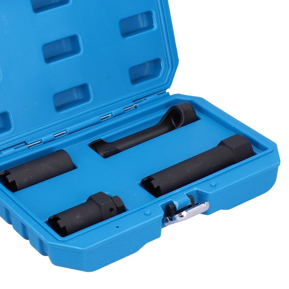 4PCS 25mm 27mm 29mm 30mm Injector Socket Set Injector Removal Tool Maintenance Technician