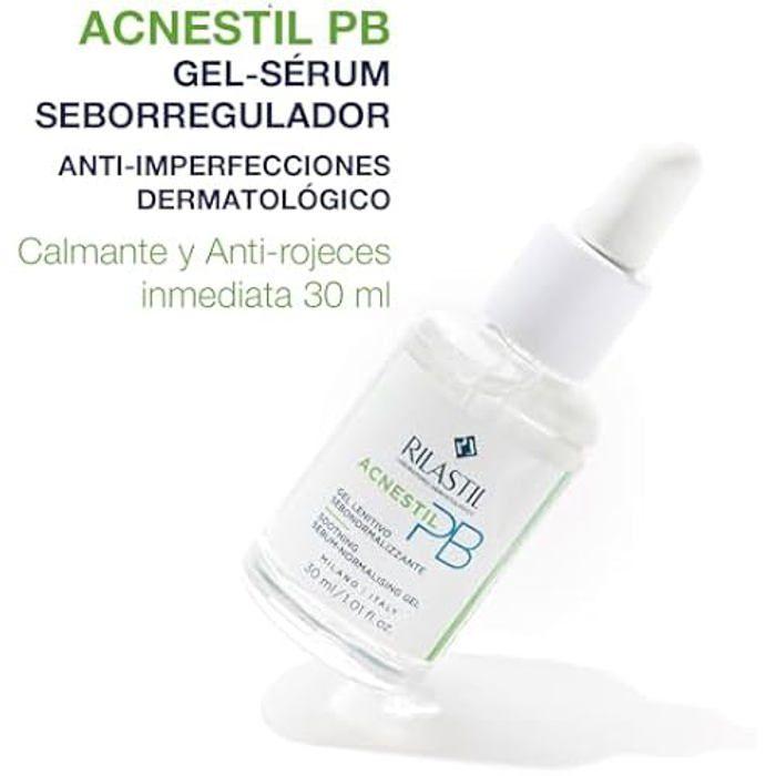 Sérum - RILASTIL - Acnestil - Gel Séborégolateur - 30 Ml - Sans Alcool - Action Apaisante