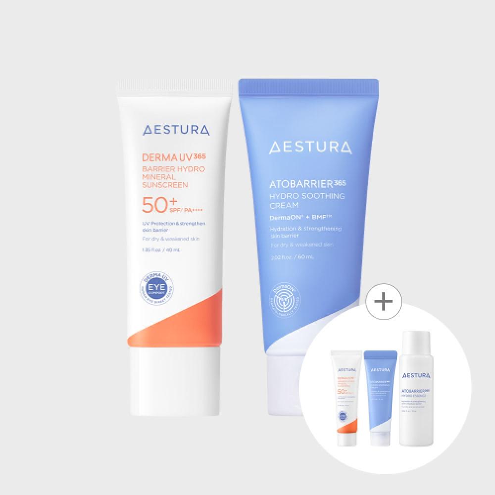 Aestura Derma Uv365 Sunscreen 40ml + Atobarrier Soothing Cream 60ml none