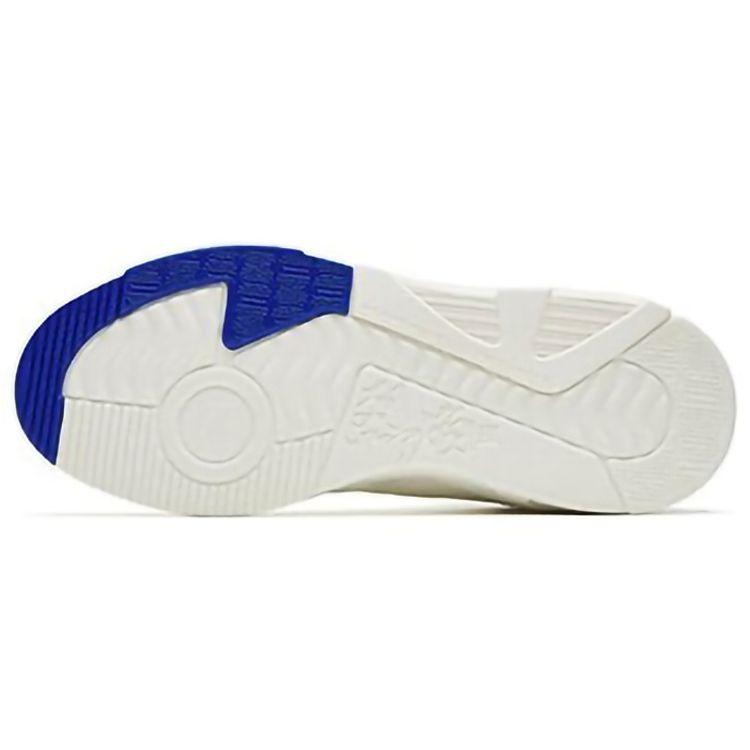 Anta Flame 3.0 Slip Resistant Durable High Top Skate Shoes Women Skate Shoes White Blue 122248088-3