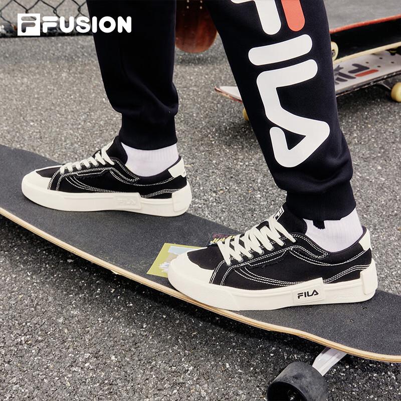 FILAFUSION Men's Trendy Canvas Skate Shoes