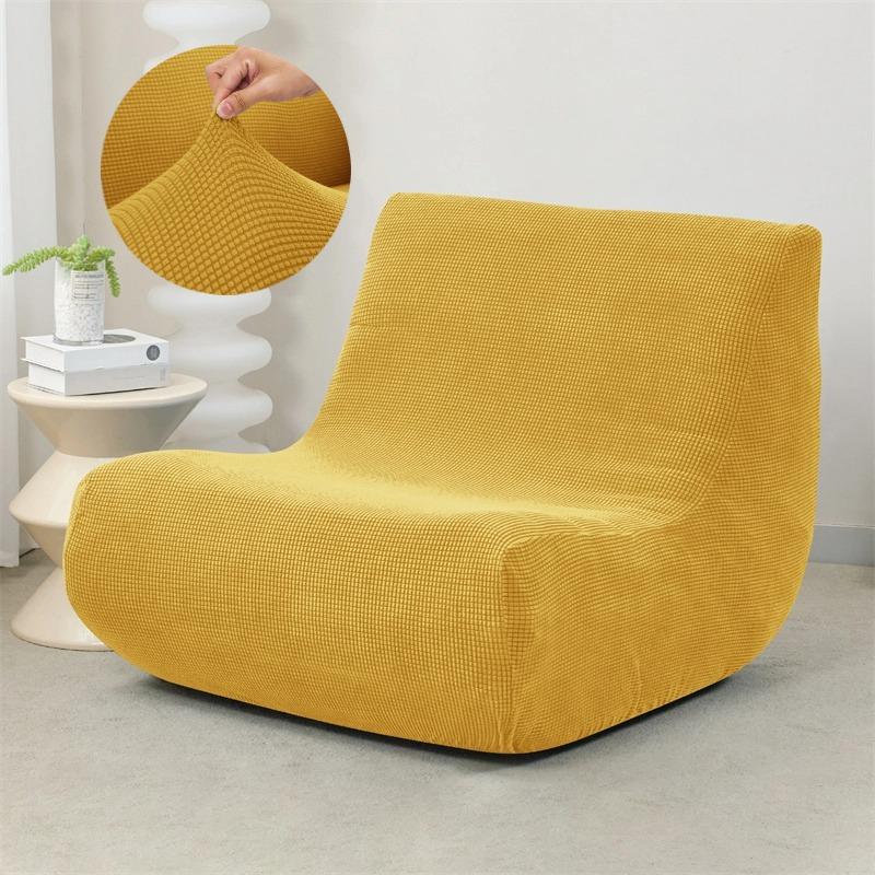 Elastic Polar Fleece Strench Sofa Covers Solid Color Stretch Relax Chair Slipcovers Single Lounge Couch Protectors Cover