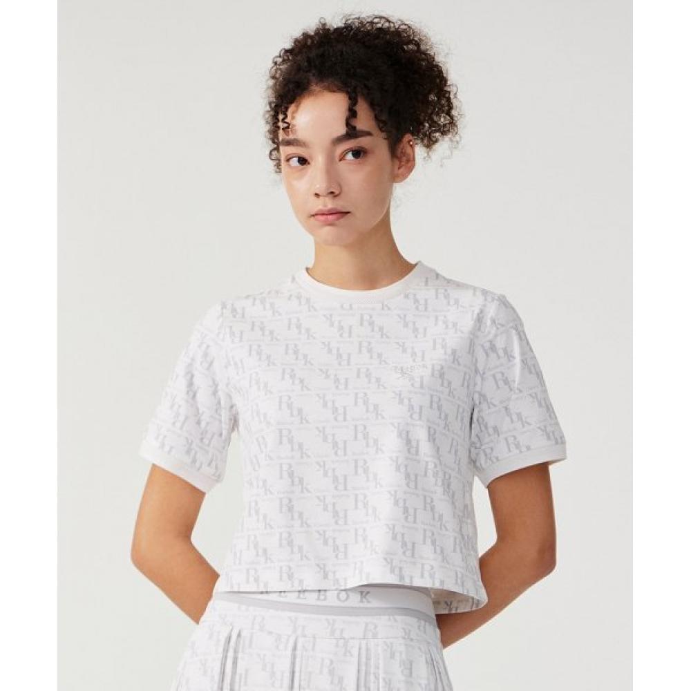 

Укороченная футболка REEBOK Monogram W Белая