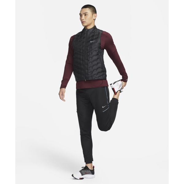 Nike Vesta s potiskem loga, se stojáčkem a zipem, pánská, topy, černá FB7543-010