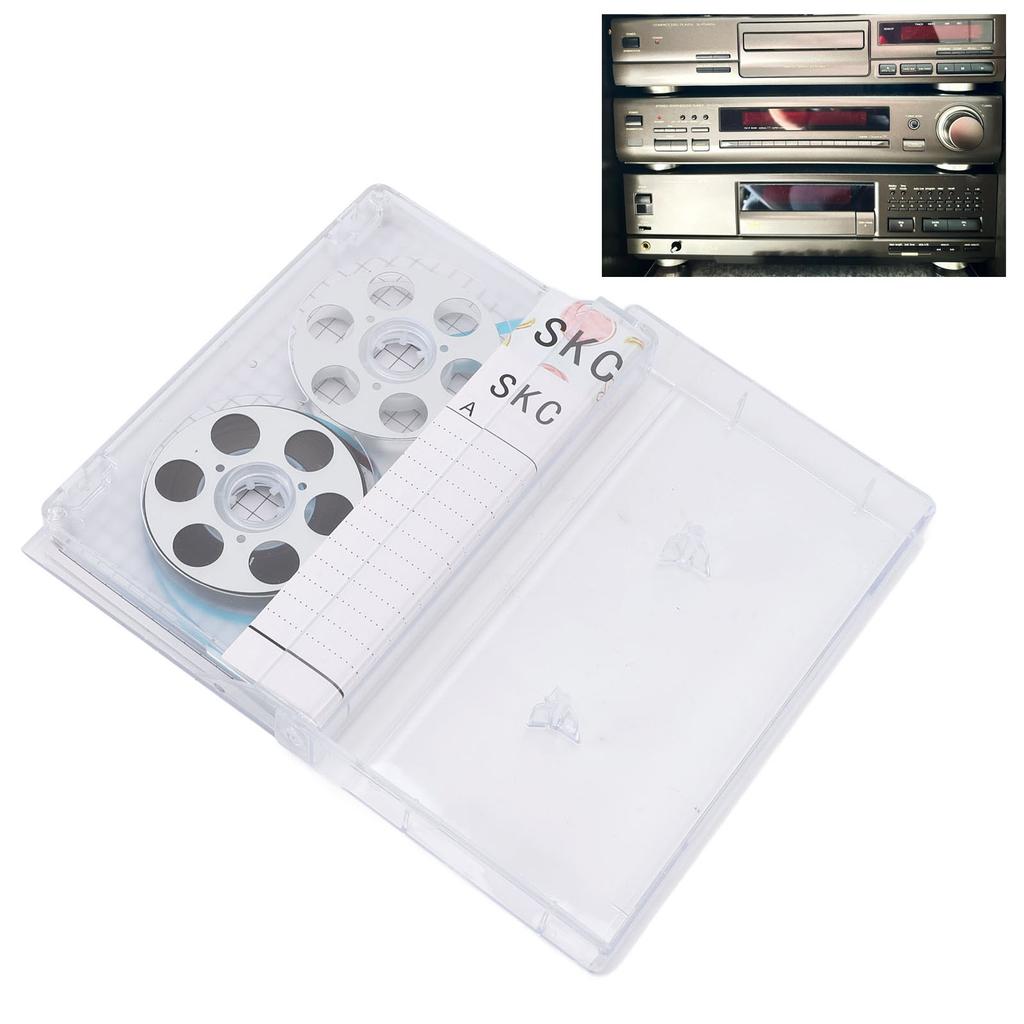 Reel to Reel Blank Cassette Tape 46 Minute Recording Time Low Noise   Blank Music Cassettes for Recording Music