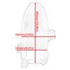 Motorcycle Fender Rear Mudguard Fender Cover Mudguard Splash Guard Protector For ZONTES 368G G368 368 G 2024 2025