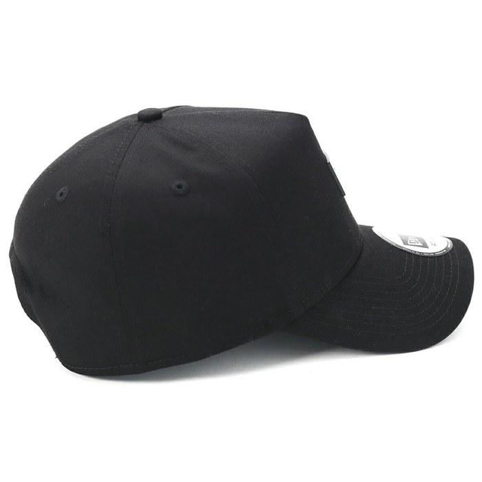 New Era 9FORTY A-Frame Cap 14550994 N840AF490 Black/Matte Black. Metal Plate. Snapback. Adjustable.