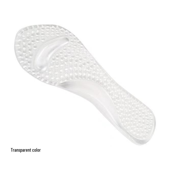 Clear Arch Support Gel Pads: Seven-Point Metatarsal Shock Absorption Insoles for High Heels and Flat Feet