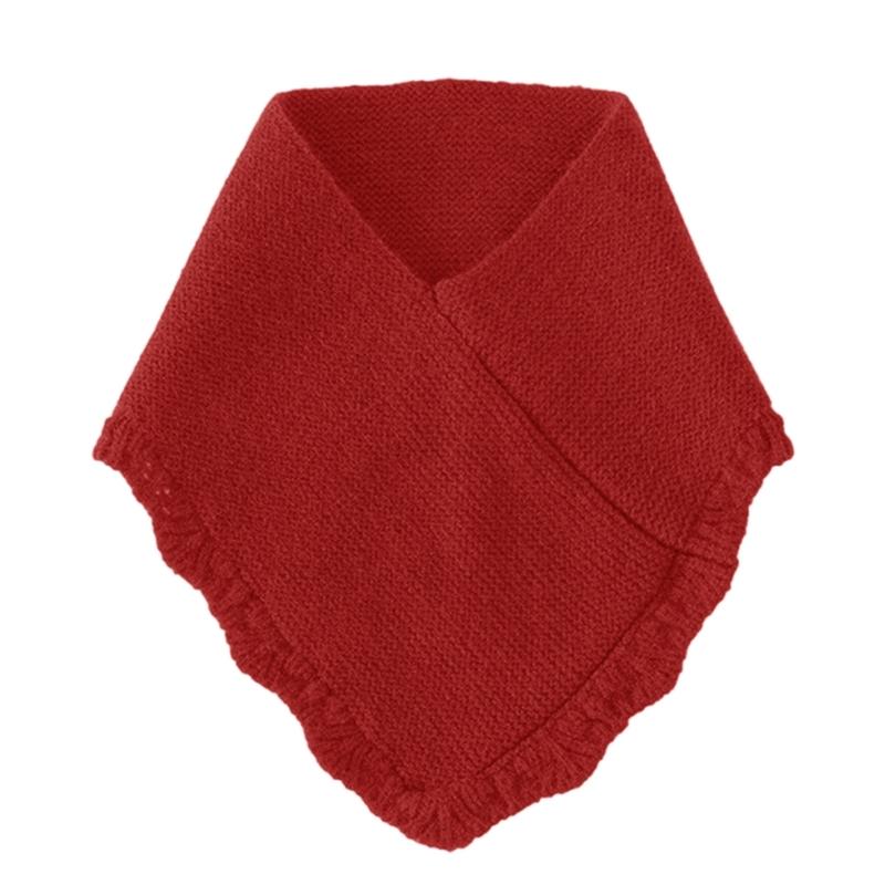 Schal Halstuch Für Damen Winter Falscher Kragen Schals für Damen Nackenwärmer Damen Herren Rollkragen Schal Gestrickt
