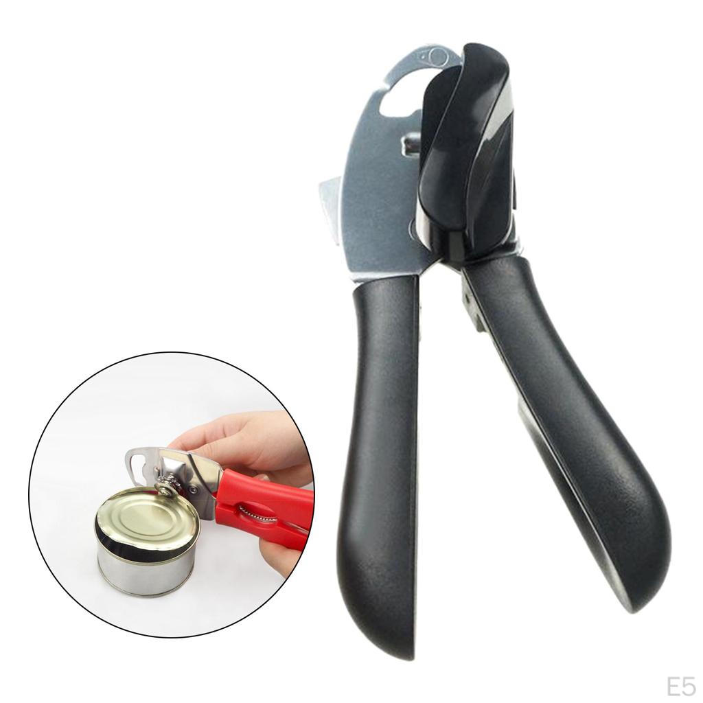Can Opener, Upgraded Manual Opener Multifunctional Stainless Steel Heavy Duty Handheld