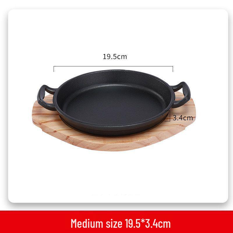 Cast Iron Griddle & Grill Pan for Fish, Steak & More