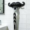 Space Saving Wall Storage Hook 3D Printed Beard Shaped Hook, Self?Adhesive Creative Bathroom Heavy Duty Hanger for Keys Key Towel, Fun Organizer