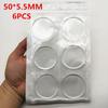 Silicone Self Adhesive Furniture Pads Crib Bumper Pads  Refrigerator Anti-collision Strip Wall Protector Door Stopper Silencer