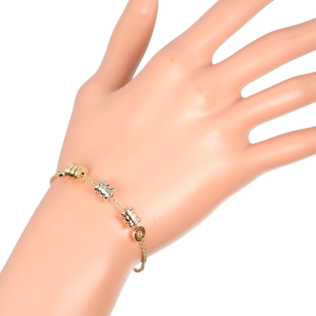 Bvlgari Bransoletka BzeroOne element K18 żółte złoto/K18 różowe złoto/K18 białe złoto 9,1g Kobiety Używana