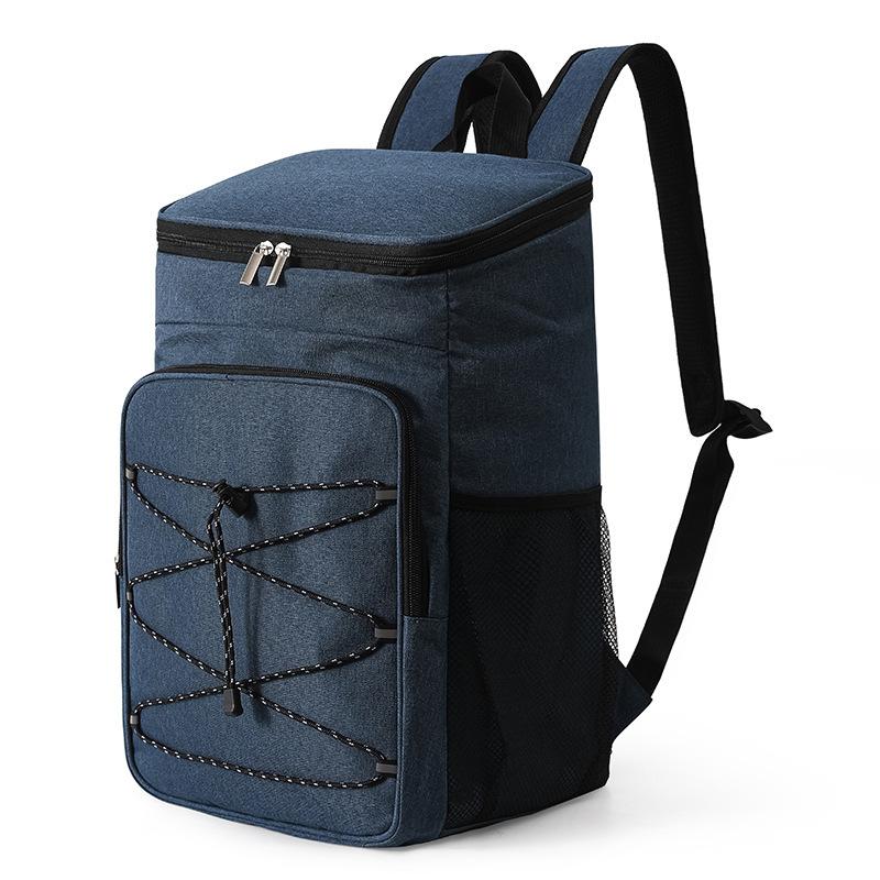 18L Ar livre camping Isolert kjøleryggsekk Aluminiumsfolie Termisk ryggsekk Piknikkjølebag for Camping