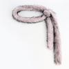 Plush Y2K Leopard Print Spicy Belts Stylish Women Faux Fur Waist Belt American Retro Street Style Deco Accessories