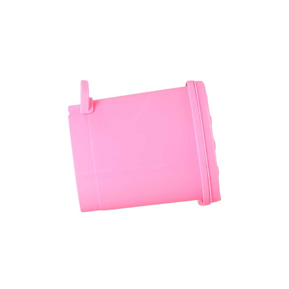 Pink Plastic Strawberry Decorative Garbage Container Home Supplies With Lid Washable Trash Basket Dustbin Wastebasket Trash Can