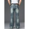 Men's Flared Pants Classic Flared Jeans Loose Leg Jean Boot Cut Trouser