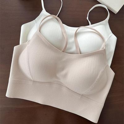 Reggiseno Senza Cuciture ad Alta Elasticità: Leggero, Senza Ferretto, Comodo per lo Sport o l'Abbigliamento Esterno