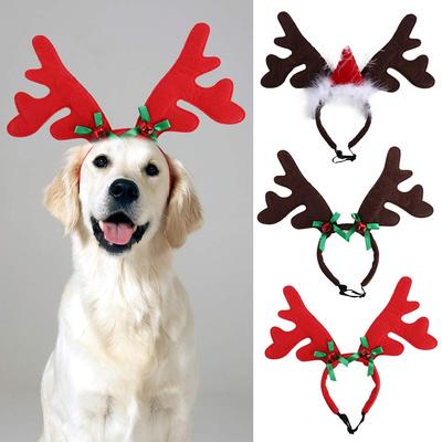 Costume Puppy  Kitten Accessories Dog Cat Headband Christmas Decorations Headwear Pet  Supplies