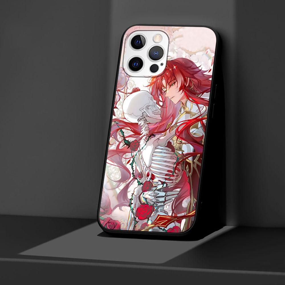 Etui Argenti Honkai Star Rail na Apple iPhone 11 14 13 Mini 15 Plus X XS 12 Pro Max XR Silikonowe Czarne Miękkie Pokrowiec na Telefon