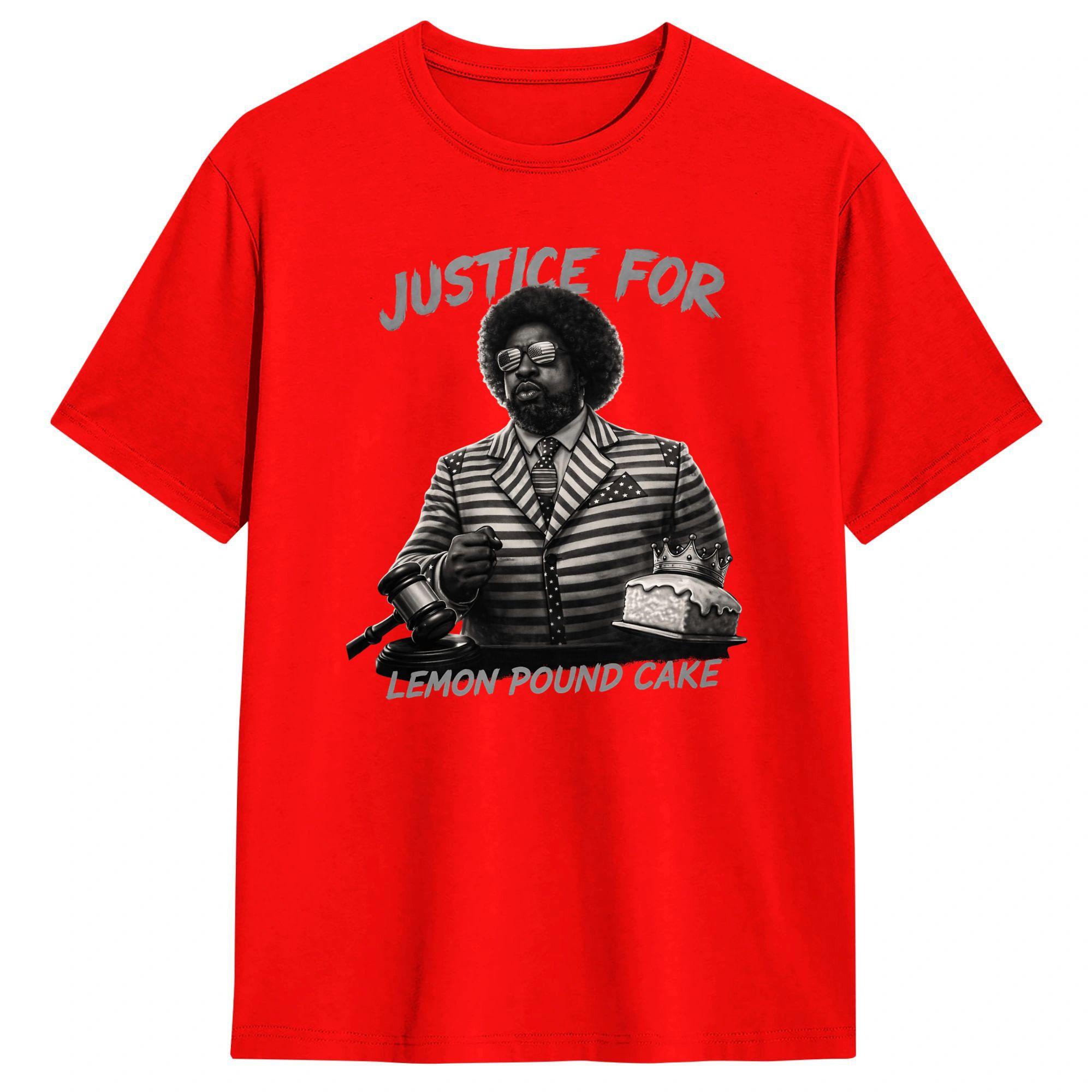 Afroman Lemon Pound Cake Cotton TShirt For Male Beach Streetwear TShirts Leisure Tee Shirt Oversized Design Tops S