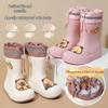 Kinder Capybara Regenlaarzen: Schattig, Waterdicht, Antislip, Lage/Middelhoge Schacht, Warm