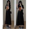 Trend Ins Printed Short-sleeved T-shirt Skirt Girls 2026 Summer New Korean Version Loose Medium and Long Knee Dress